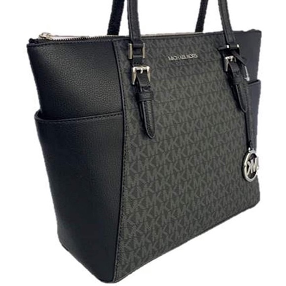 BIG SALE‼️‼️‼️Brand New Michael Kors Charlotte Black - Picture 3 of 10